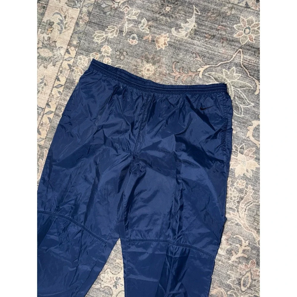 Vintage Y2K Nike Athletic Wind Pants Jogger Blue